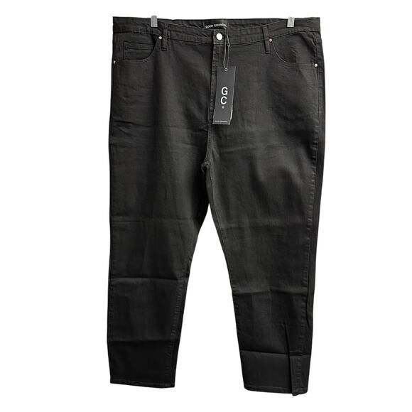 Good Counsel Men's 48 x 28 Black Malone Stretch Jeans - Picture 1 of 6